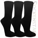 100% Baumwollsocken | schwarz